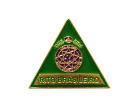 ALFINETE TRIÂNGULO RITO BRASILEIRO