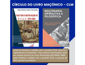 CLM - Círculo do Livro Maçônico - Leia a descrição