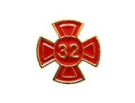 ALFINETE GRAU 32 VERMELHO